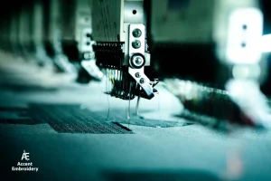 an embroidery machine or a sewing machine