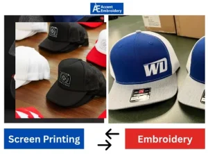 Screen Pring vs. Embroidery