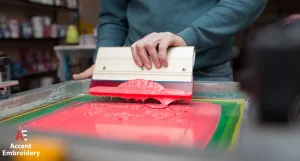 Screen printing for durability and bold color on apparel